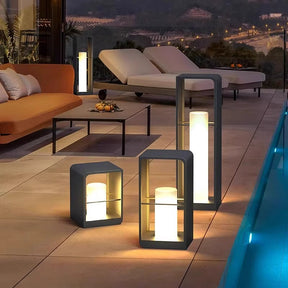 Lampes Solaires de Jardin Modernes - Éclairage Écologique et Élégant