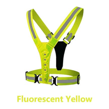 Gilet de Sécurité LED Ajustable | Visibilité Maximale pour Entraînements Nocturnes
