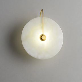 Applique Murale LED en Marbre - Élégance Minimaliste et Ambiance Chaleureuse