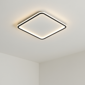 Lampe de Plafond Carrée Scandinave - Éclairage Ambiant Élégant et Apaisant