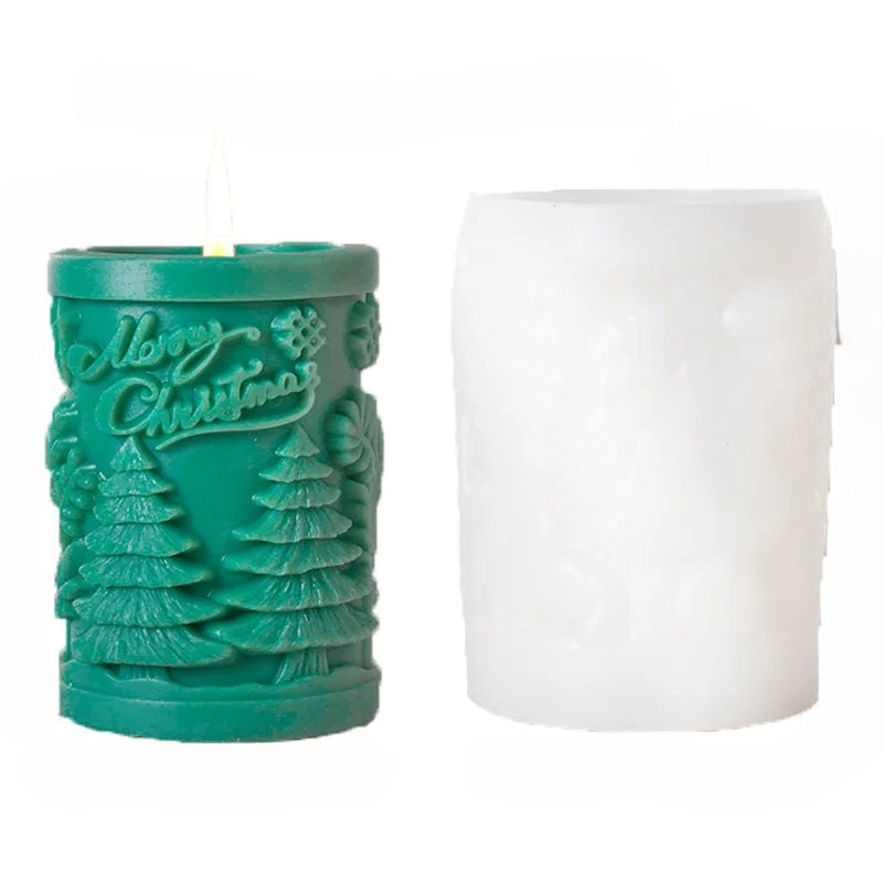Moule à Bougies 3D en Silicone - Créez des Décorations Fait Maison