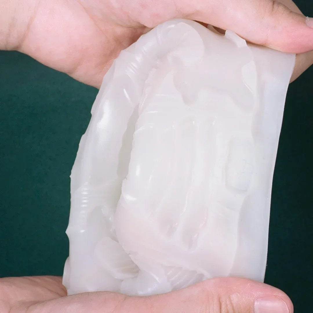 Moule à Bougies 3D en Silicone - Créez des Décorations Fait Maison