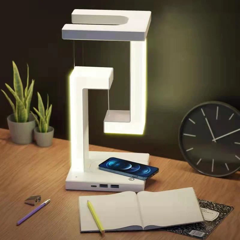 Chargeur Sans Fil Rapide - Douce Lueur LED Ambiante