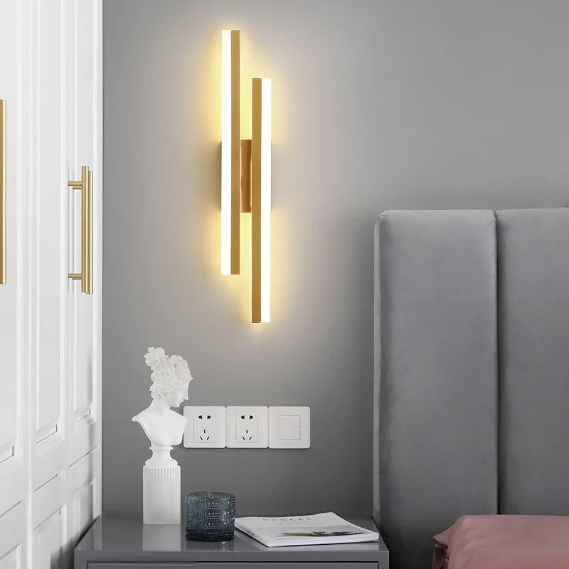 Applique Murale LED Minimaliste - Éclairage Économe en Énergie et Chic
