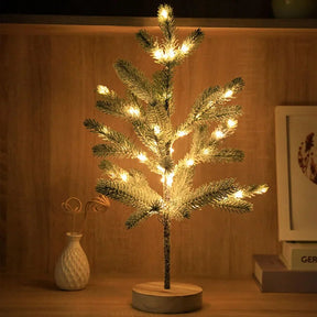 Lampe de Noël LED avec Lumière Chaude - Design Réaliste et Ambiance Festive