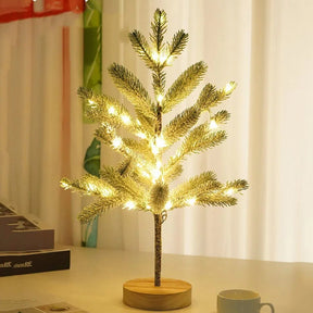 Lampe de Noël LED avec Lumière Chaude - Design Réaliste et Ambiance Festive