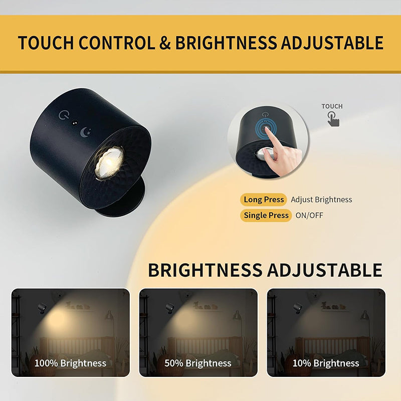 Lampe LED Sans Fil avec Minuterie - Éclairage Pratique et Économe en Énergie