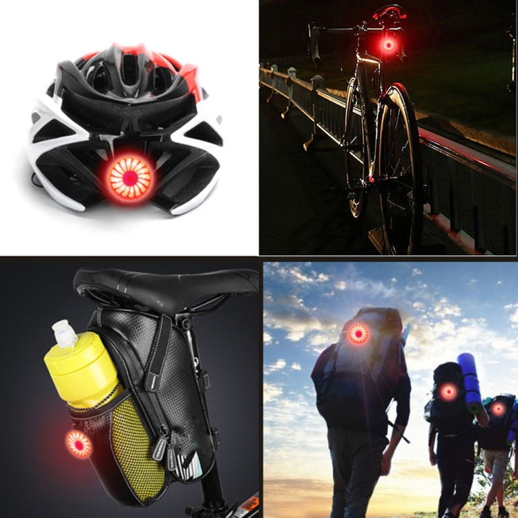 Feu Arrière de Vélo Intelligent - Rechargeable USB avec Capteur de Mouvement