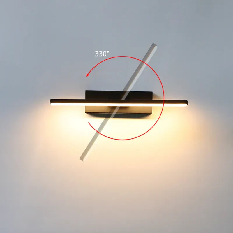 Lampe Murale LED Ajustable - Éclairage Rotatif et Design Élégant