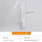 Applique Murale LED Ajustable - Éclairage Ciblé pour Lecture et Bureau