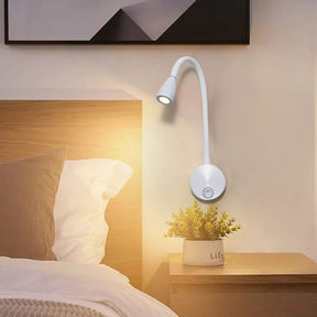 Applique Murale LED Ajustable - Éclairage Ciblé pour Lecture et Bureau