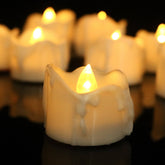 Porte-bougies LED sans Flamme - Ambiance Sûre et Chaleureuse