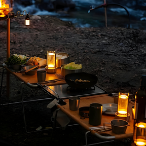 Lampe de Table Dimmable Portable - Éclairage Élégant et Résistant aux Intempéries