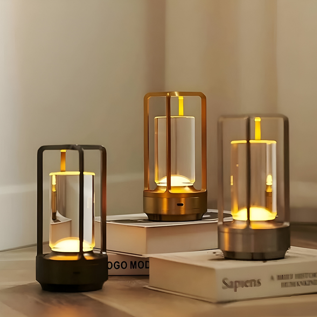 Lampe de Table Dimmable Portable - Éclairage Élégant et Résistant aux Intempéries