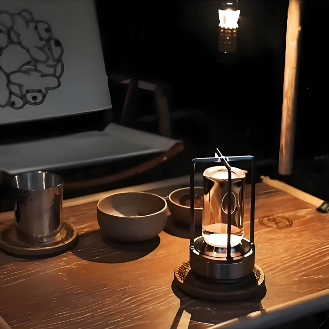 Lampe de Table Dimmable Portable - Éclairage Élégant et Résistant aux Intempéries