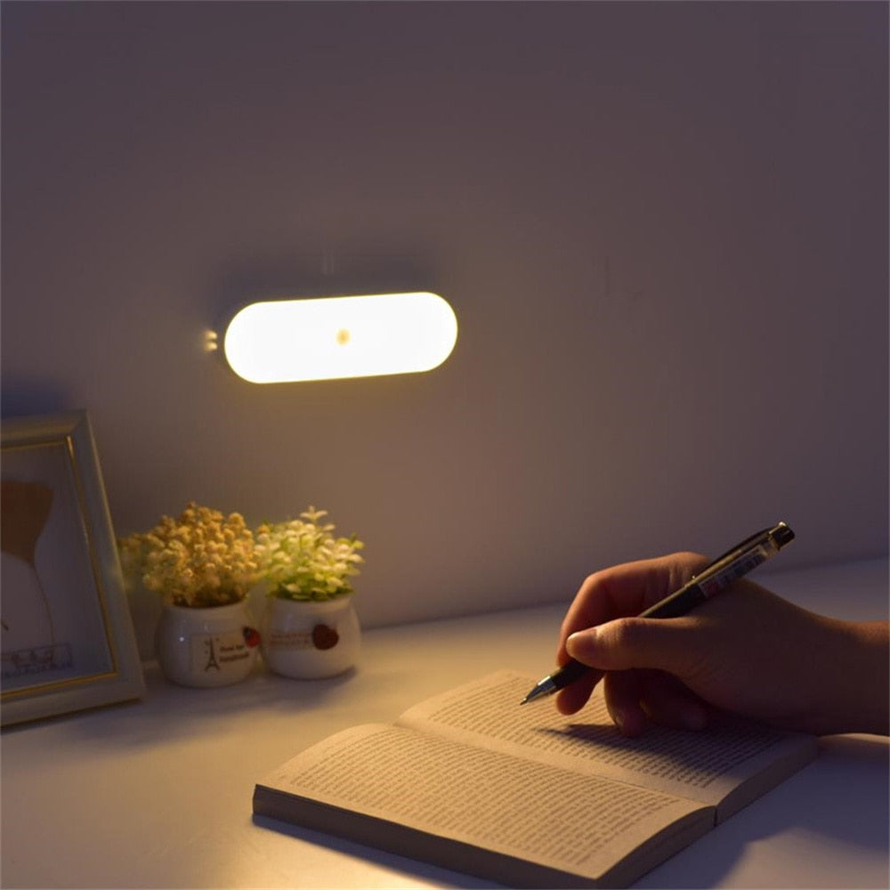 Applique Murale LED Rechargeable - Détection de Mouvement et Design Élégant