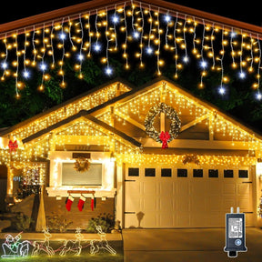 Guirlande Lumineuse Extérieure LED - Ambiance Chaleureuse et Festive