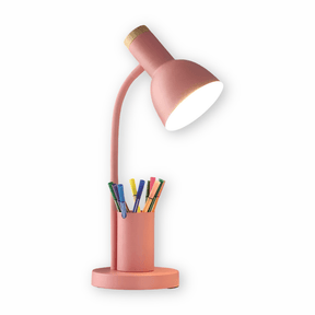 Lampe de Bureau LED Moderne | Support à Stylo et Trois Modes de Couleur
