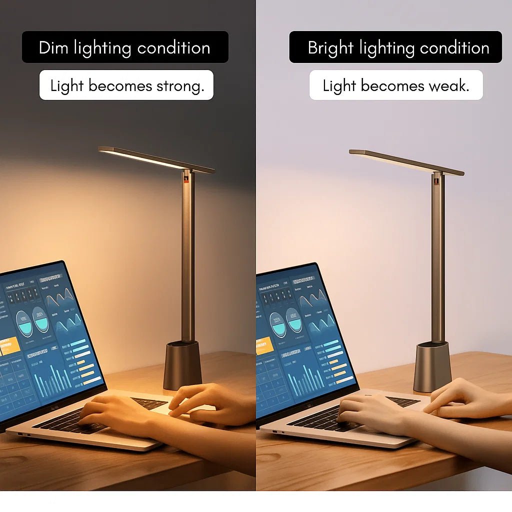 Lampe de Bureau LED Dimmable | Portable et Rechargeable pour Tous Vos Besoins