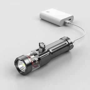 Lampe de Poche LED Étanche | Luminosité Extrême de 100000 Lumens