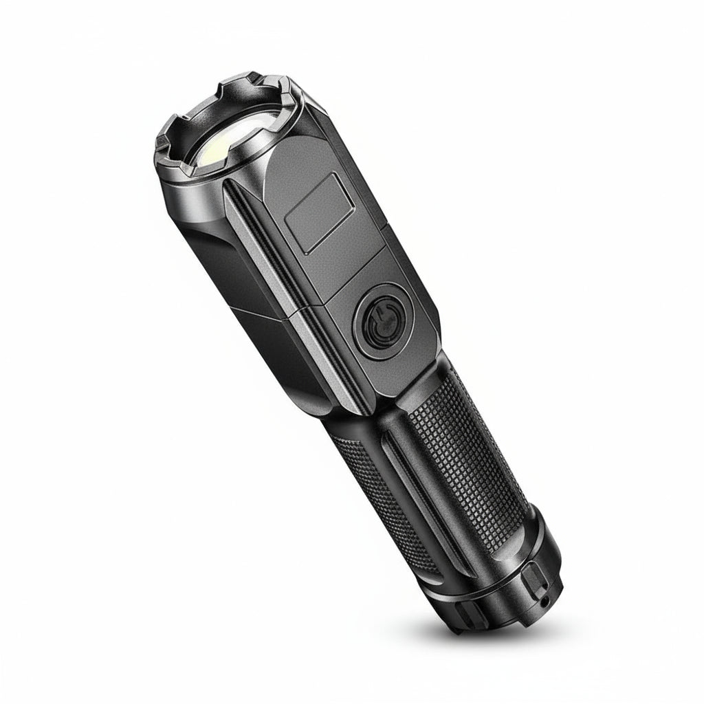 Lampe de Poche LED Étanche | Luminosité Extrême de 100000 Lumens
