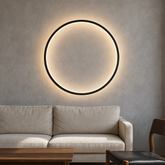 Applique Murale Anneau Moderne - Éclairage Atmosphérique et Élégant