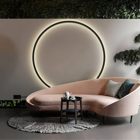 Applique Murale Anneau Moderne - Éclairage Atmosphérique et Élégant