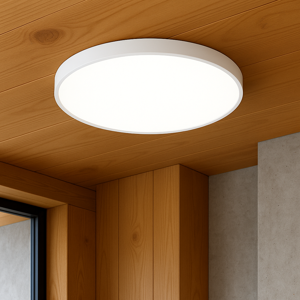 Lampe de Plafond Moderne LED - Design Élégant et Atmosphère Chaleureuse