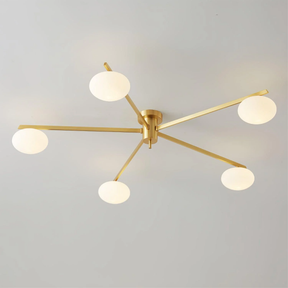 Lampe de Plafond Moderne Minimaliste - Éclairage Ambiant Élégant et Accueillant