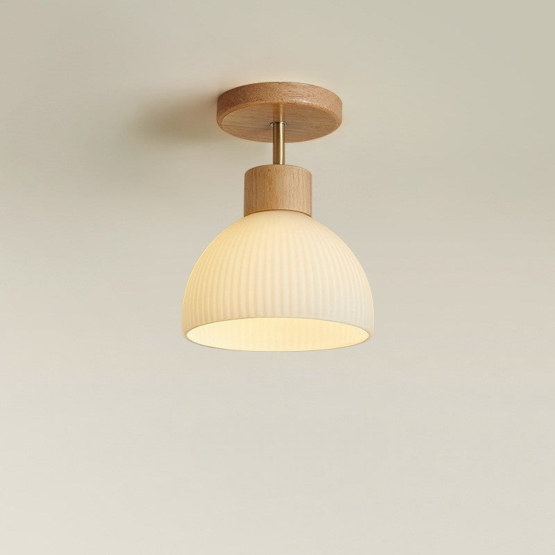 Lampe de Plafond Contemporaine en Verre - Élégance et Atmosphère Chaleureuse