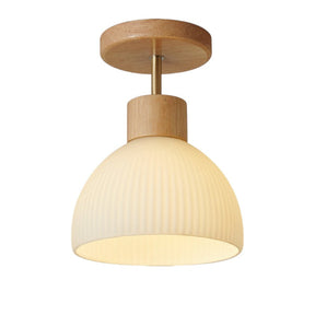 Lampe de Plafond Contemporaine en Verre - Élégance et Atmosphère Chaleureuse