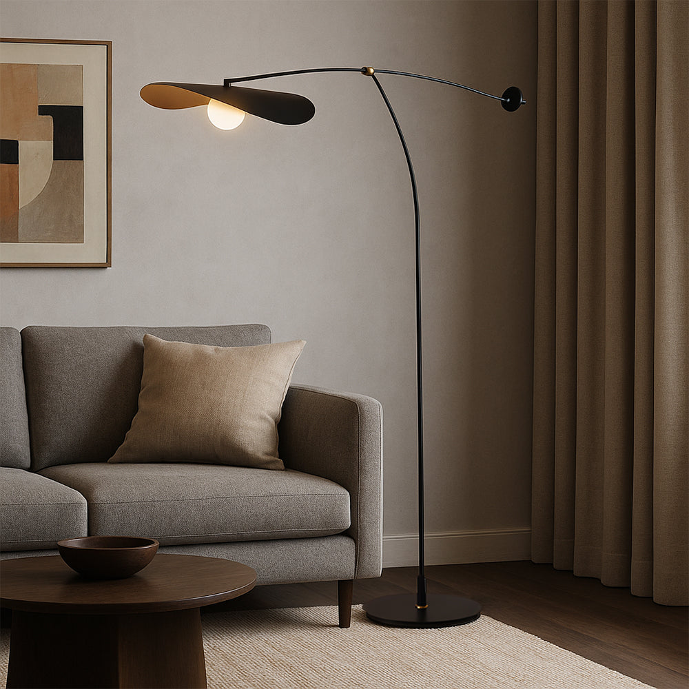 Lampe sur Pied Japandi Moderne - Esthétique Sereine en Bambou