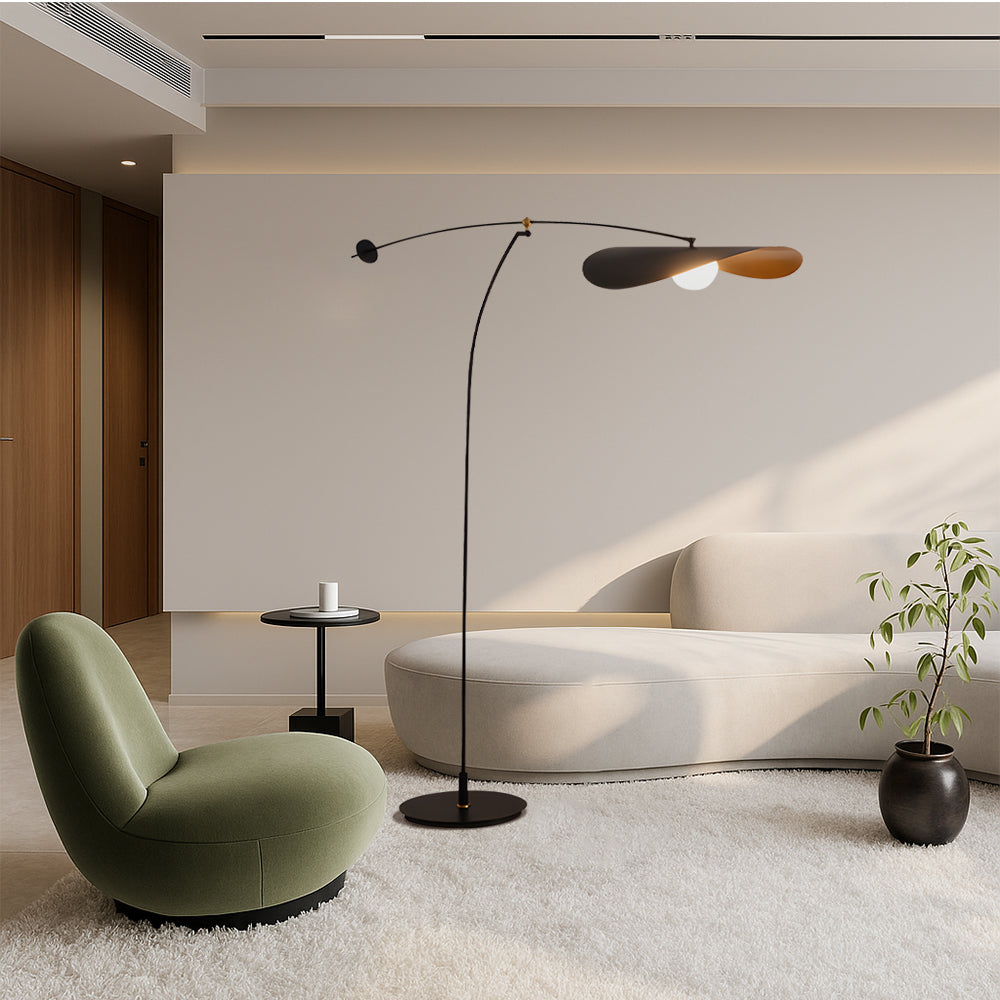 Lampe sur Pied Japandi Moderne - Esthétique Sereine en Bambou
