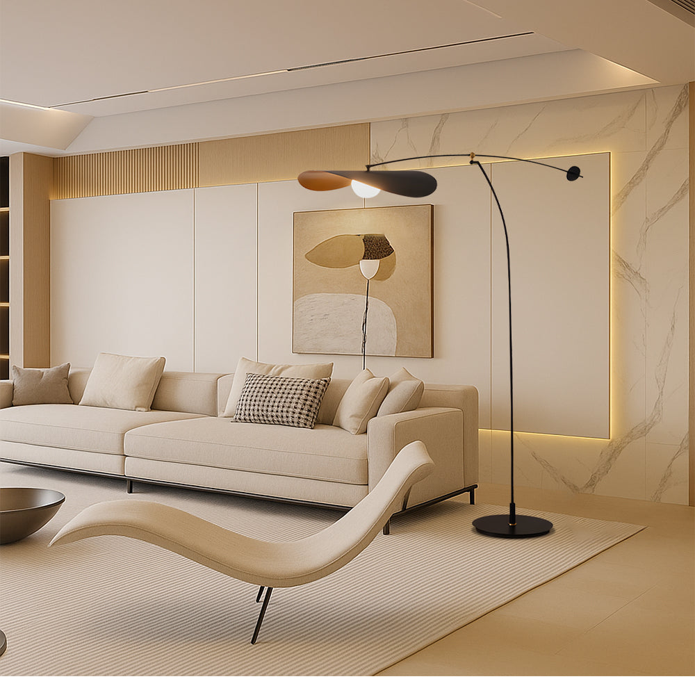 Lampe sur Pied Japandi Moderne - Esthétique Sereine en Bambou