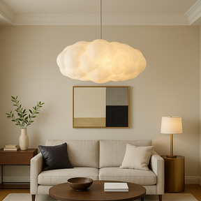 Lampe Pendante Nuage LED - Éclairage Doux et Atmosphère Chaleureuse