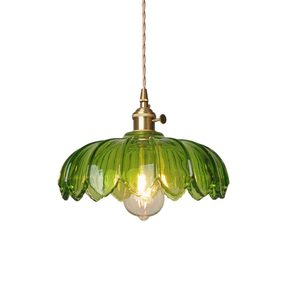 Lampe Suspendue en Verre - Design Élégant et Atmosphère Chaleureuse