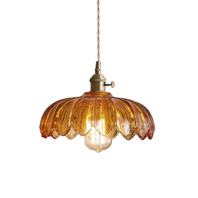 Lampe Suspendue en Verre - Design Élégant et Atmosphère Chaleureuse