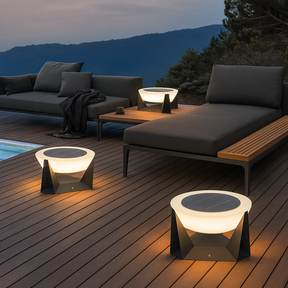 Lampe Solaire de Patio - Design Contemporain et Écologique
