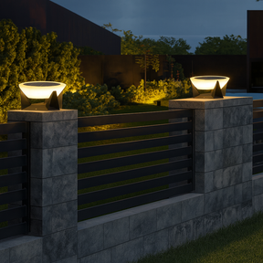 Lampe Solaire de Patio - Design Contemporain et Écologique