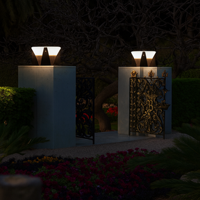 Lampe Solaire de Patio - Design Contemporain et Écologique