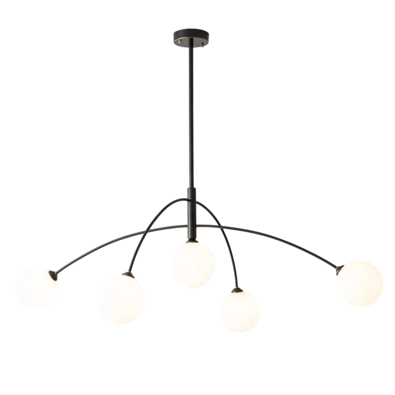 Lustre Nordique Luxe pour Salle à Manger - Design Élégant et Ambiance Chaleureuse