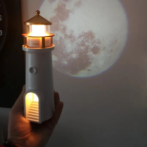 Lampe de Nuit en Forme de Lune - Projection 3D et Ambiance Apaisante