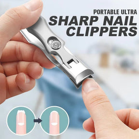 Coupe-ongles Précis pour Ongles Épais - Lames Ultra-tranchantes et Conception Anti-éclaboussures