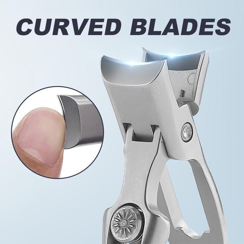 Coupe-ongles Précis pour Ongles Épais - Lames Ultra-tranchantes et Conception Anti-éclaboussures
