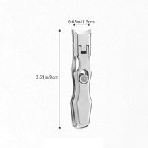 Coupe-ongles Précis pour Ongles Épais - Lames Ultra-tranchantes et Conception Anti-éclaboussures