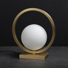 Lampe de Table en Laiton - Éclairage Atmosphérique Élégant et Raffiné