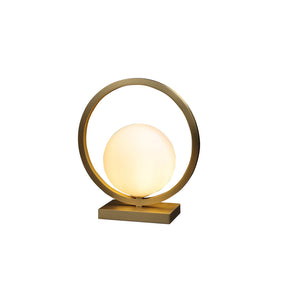 Lampe de Table en Laiton - Éclairage Atmosphérique Élégant et Raffiné