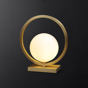 Lampe de Table en Laiton - Éclairage Atmosphérique Élégant et Raffiné