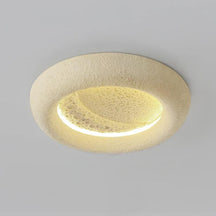Plafonnier Atmosphérique en Résine - Éclairage Dimmable Inspiré par la Lune
