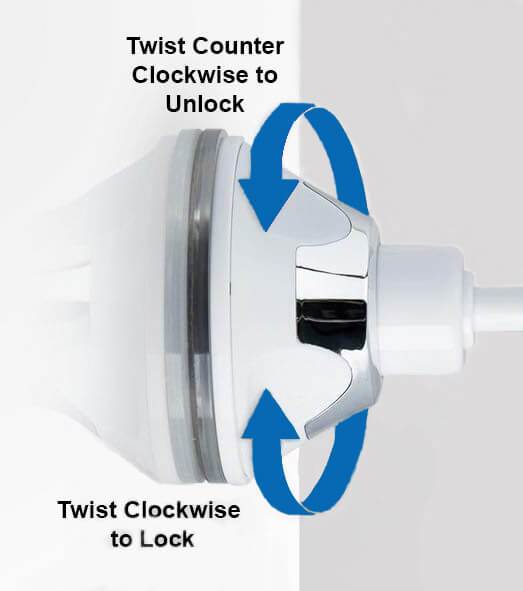 Miroir de Maquillage LED Éclairant - Loupe 10x et Col Flexible